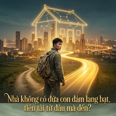 Nhà không có đứa con dám lang bạt, tiền tài từ đâu mà đến?